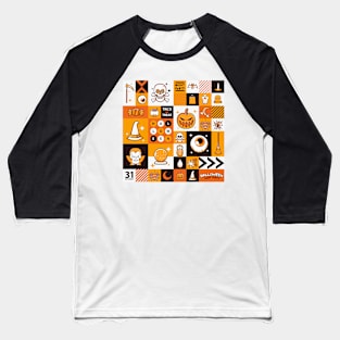 Cute Halloween Party Baseball T-Shirt